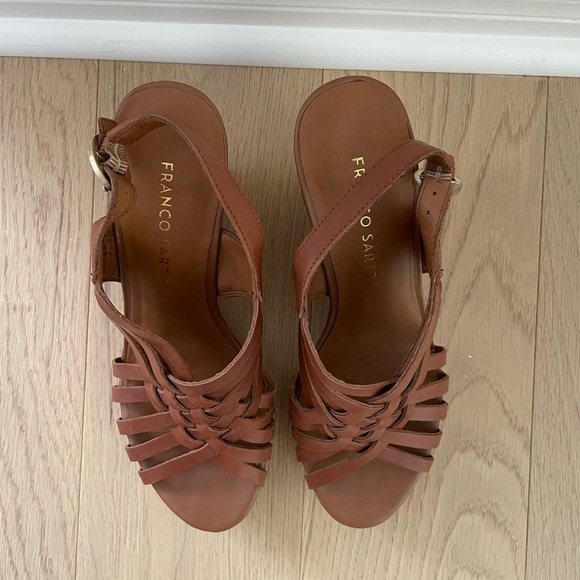 Franco Sarto Cork Wedges - Picture 4 of 9